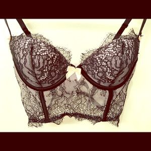 Victoria’s Secret 32C LACE Bustier, never worn!